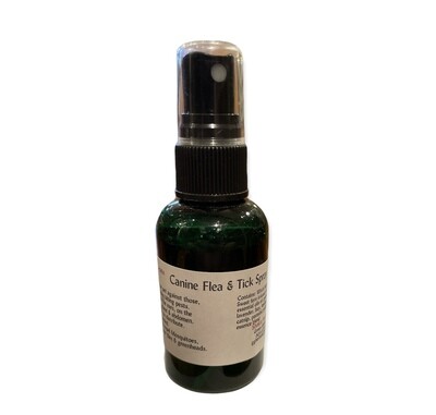 Canine Flea &amp; Tick Spray 2oz