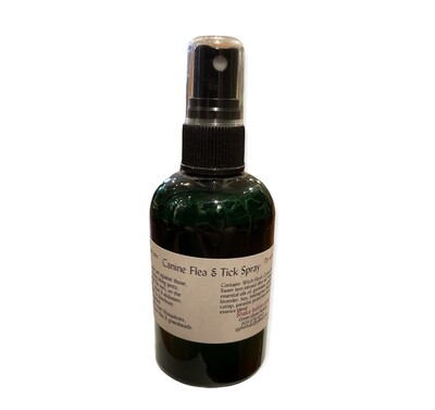 Canine Flea &amp; Tick Spray 4oz