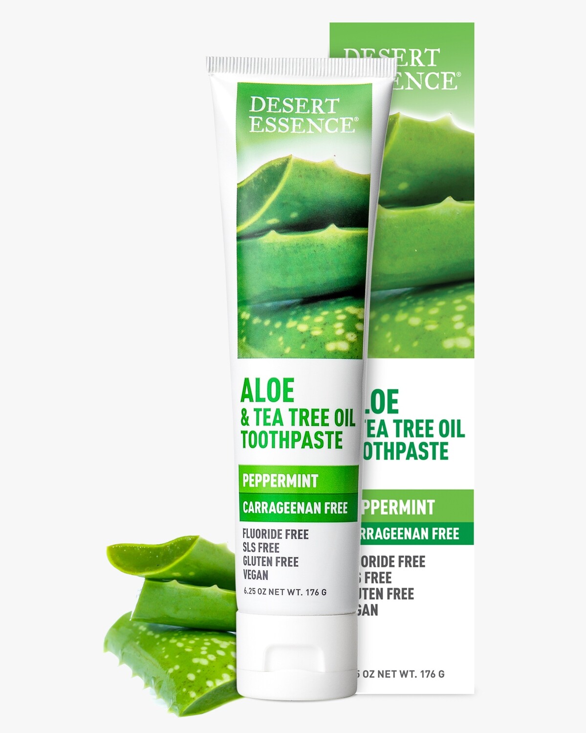 Toothpaste Aloe & Tea Tree  peppermint