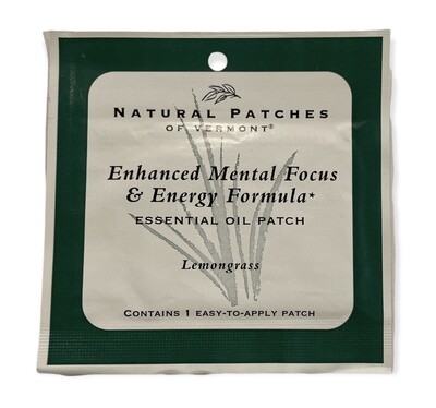 Patches Enhanced Mental Focus & Energy - NP