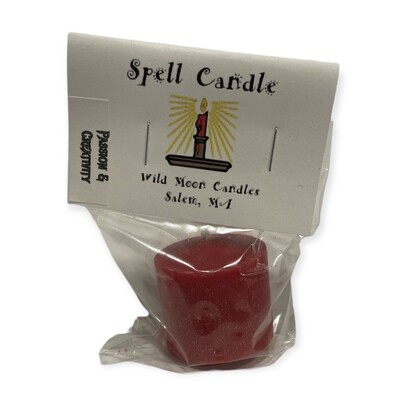 Passion &amp; Creativity Votive Candle Spell