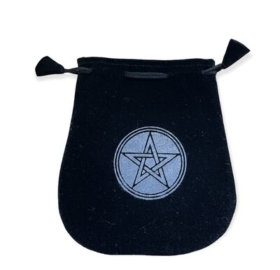 Velvet Pentagram Bag