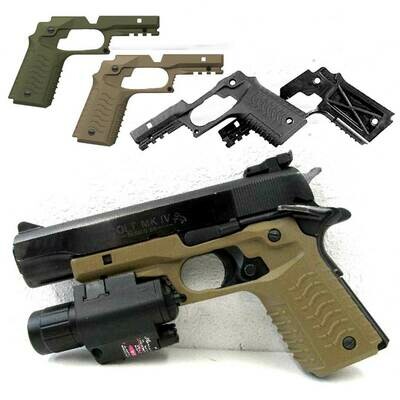 Rail and Grip System 1911(.45), Desert Tan