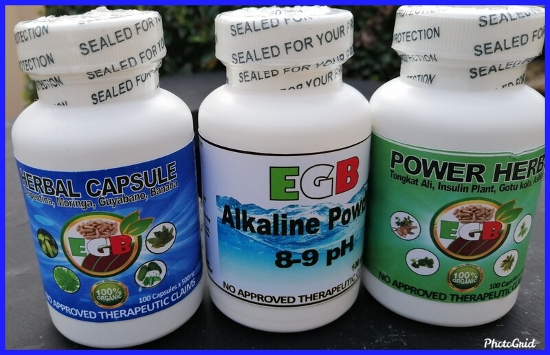 Herbal Capsule, Power Herbs and Alkaline Powder