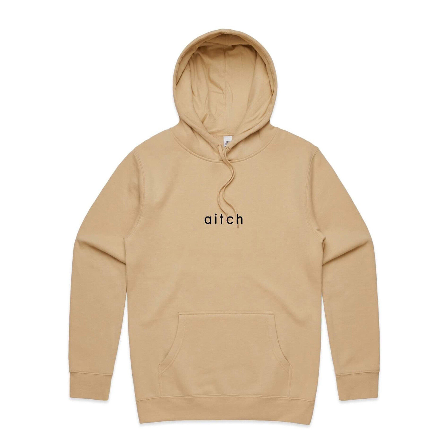 ‘aitch’ Hoodie (Tan)