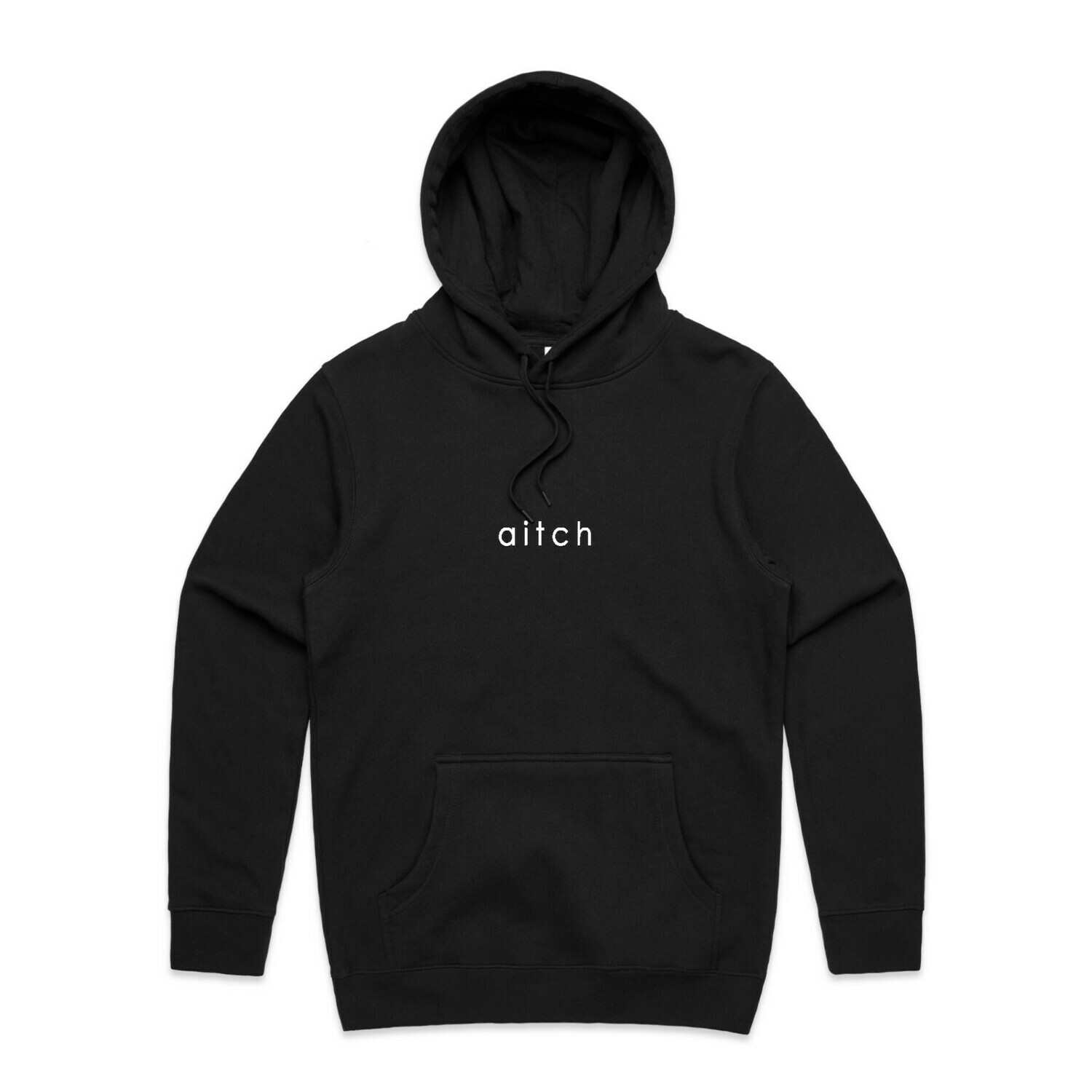 &#39;aitch&#39; Hoodie (Black)