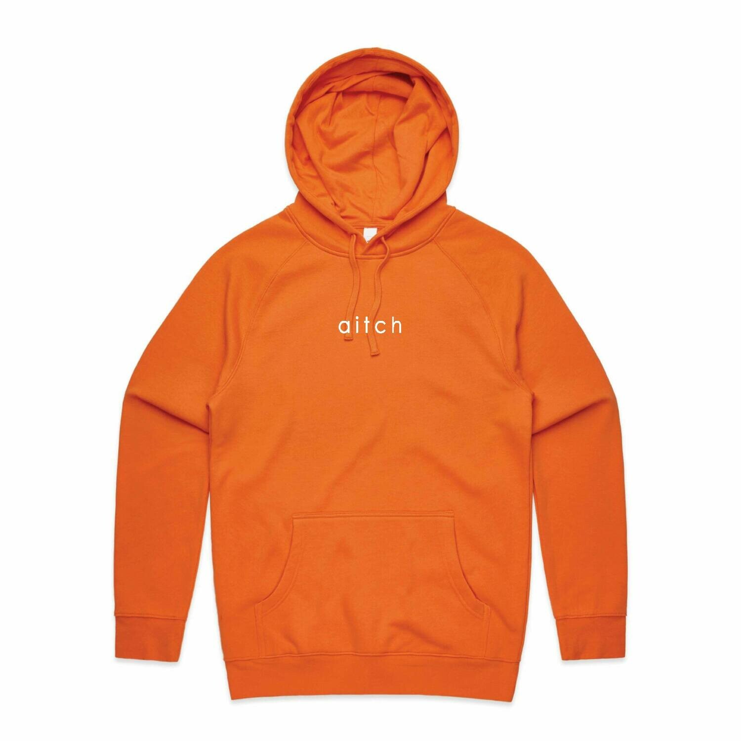 &#39;aitch&#39; hoodie (orange)