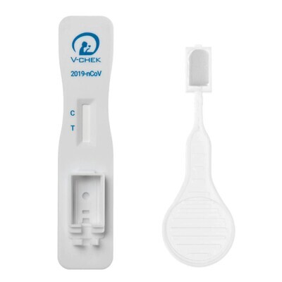 V-Chek COVID-19 Rapid Antigen Test Kit (Saliva Lollipop Test)