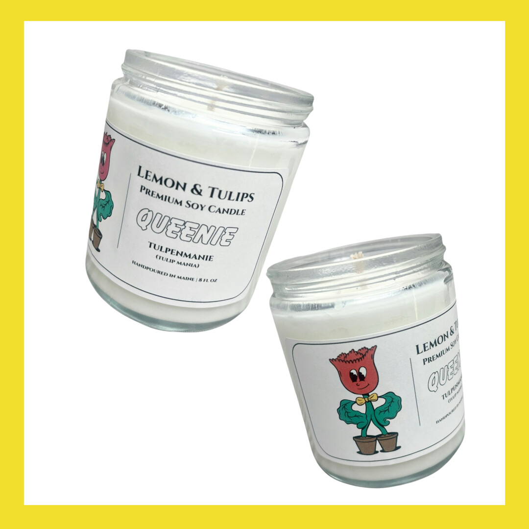 &quot;TULPENMANIE&quot; SOY CANDLE