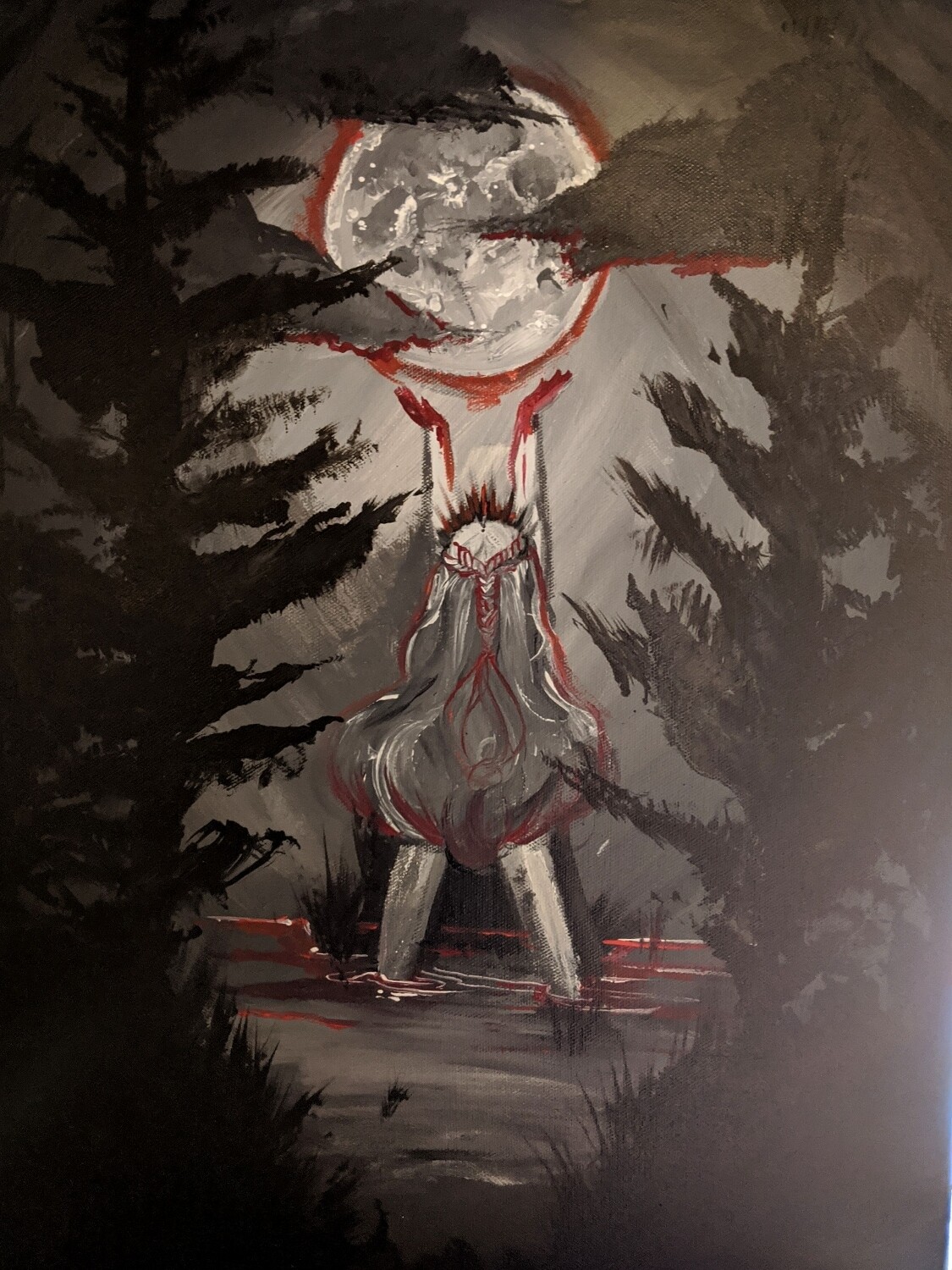 The river queen and the moon