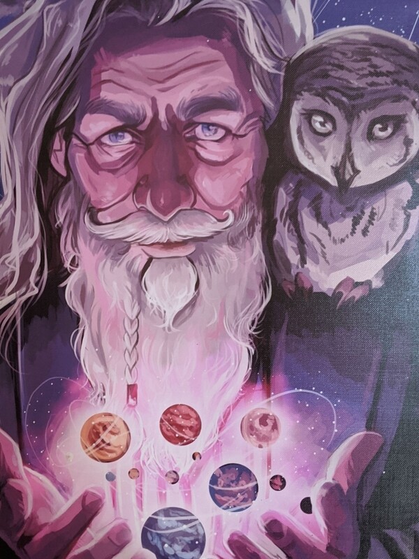 Merlin Canvas Print