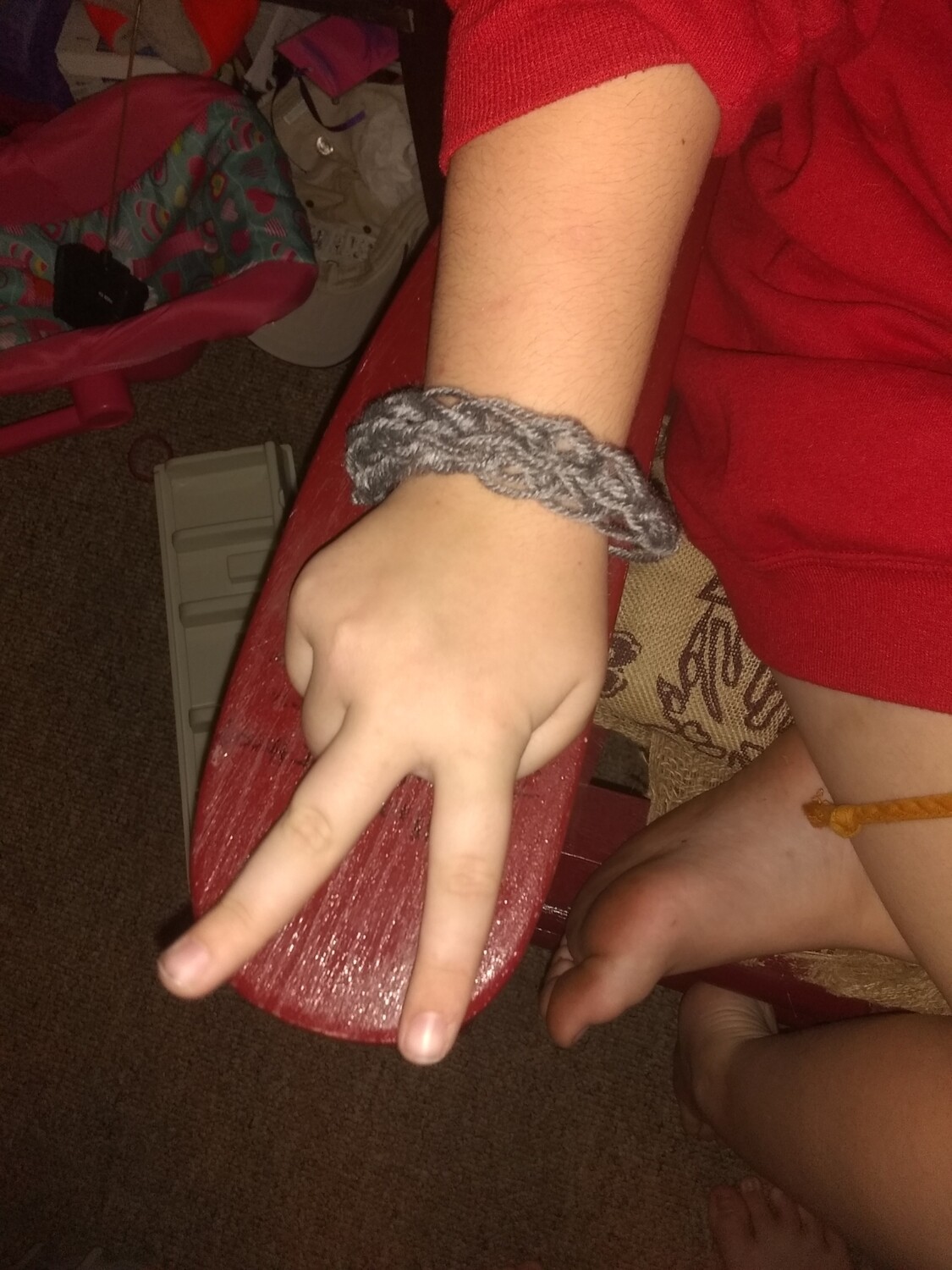 Knited bracelet