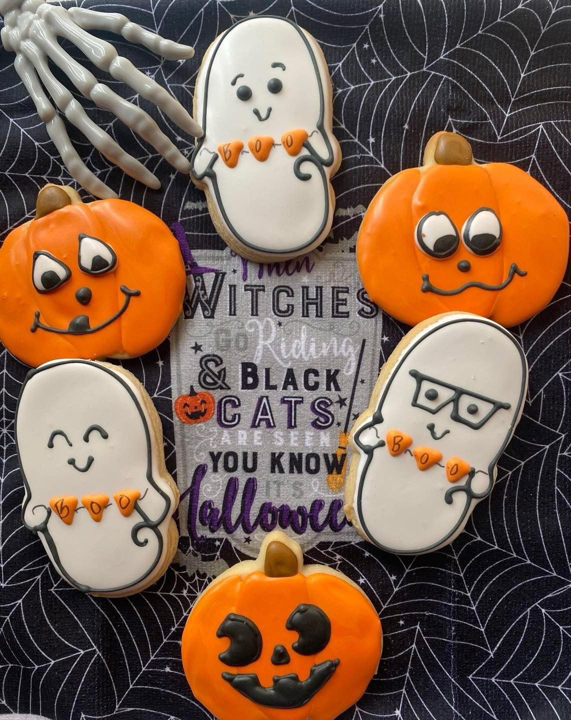 Ghost And Pumpkin Set