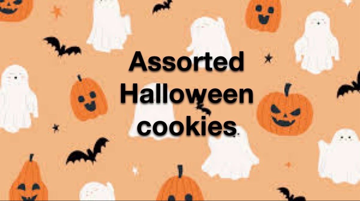 Assorted Halloween Cookies