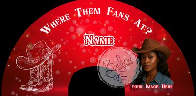 Personalized Clack Fan