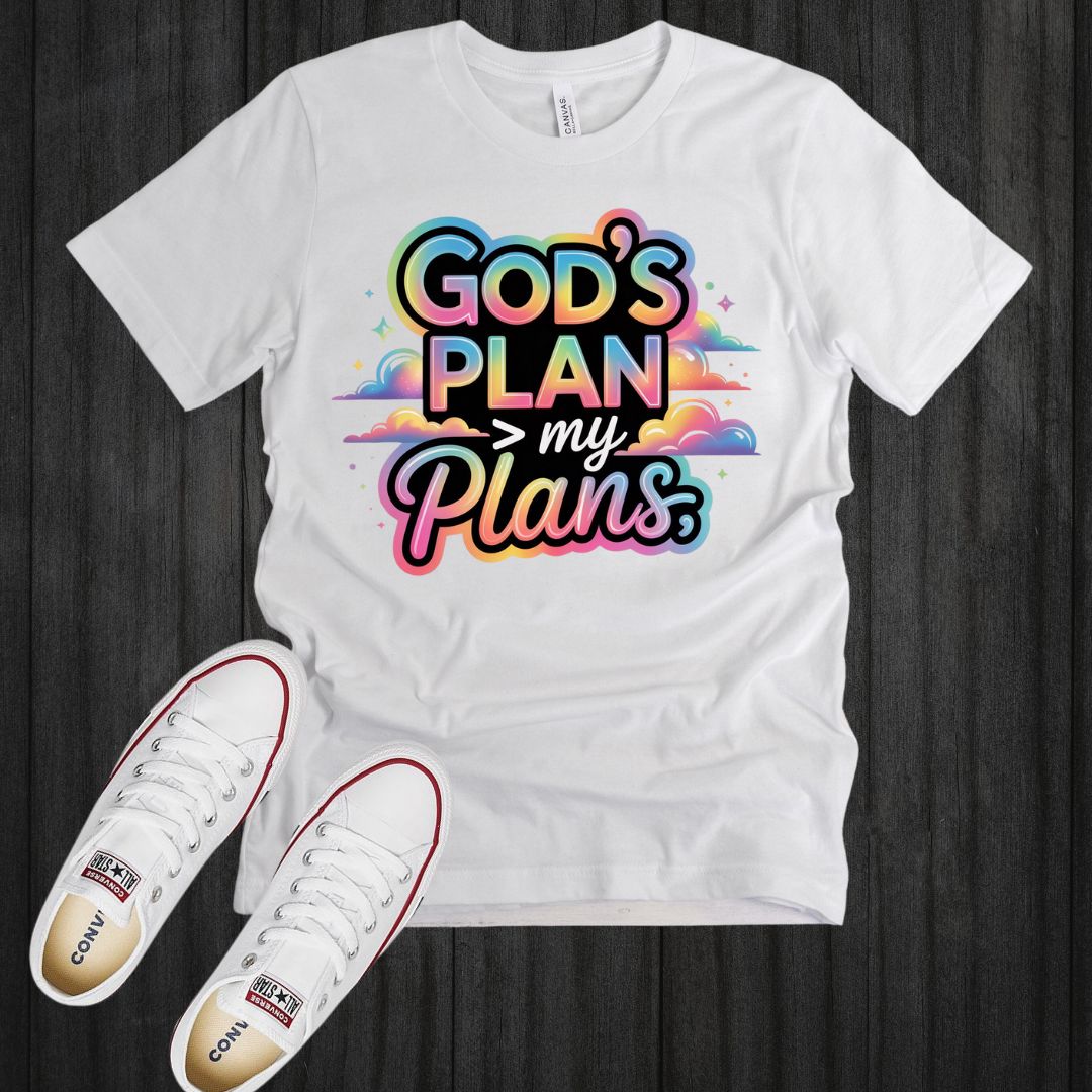 God&#39;s Plan Greater than My Plans Unisex Crewneck