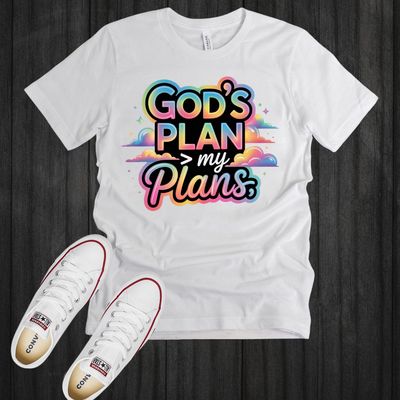 God&#39;s Plan Greater than My Plans Unisex Crewneck