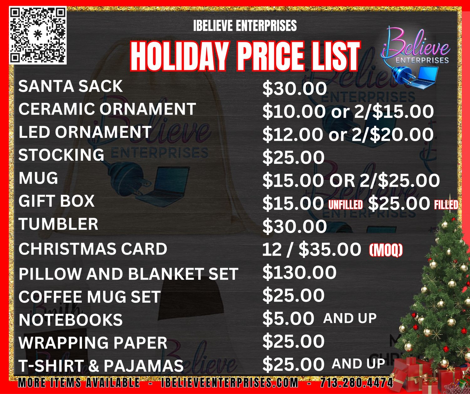 Personalized Christmas Items