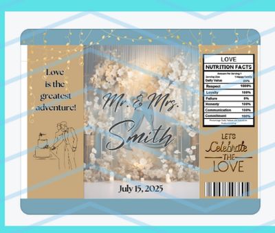 Editable Wedding Template (CANVA)