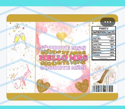 Editable Bachelorette Template (CANVA)