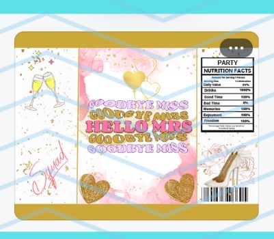 Editable Bachelorette Template (CANVA)