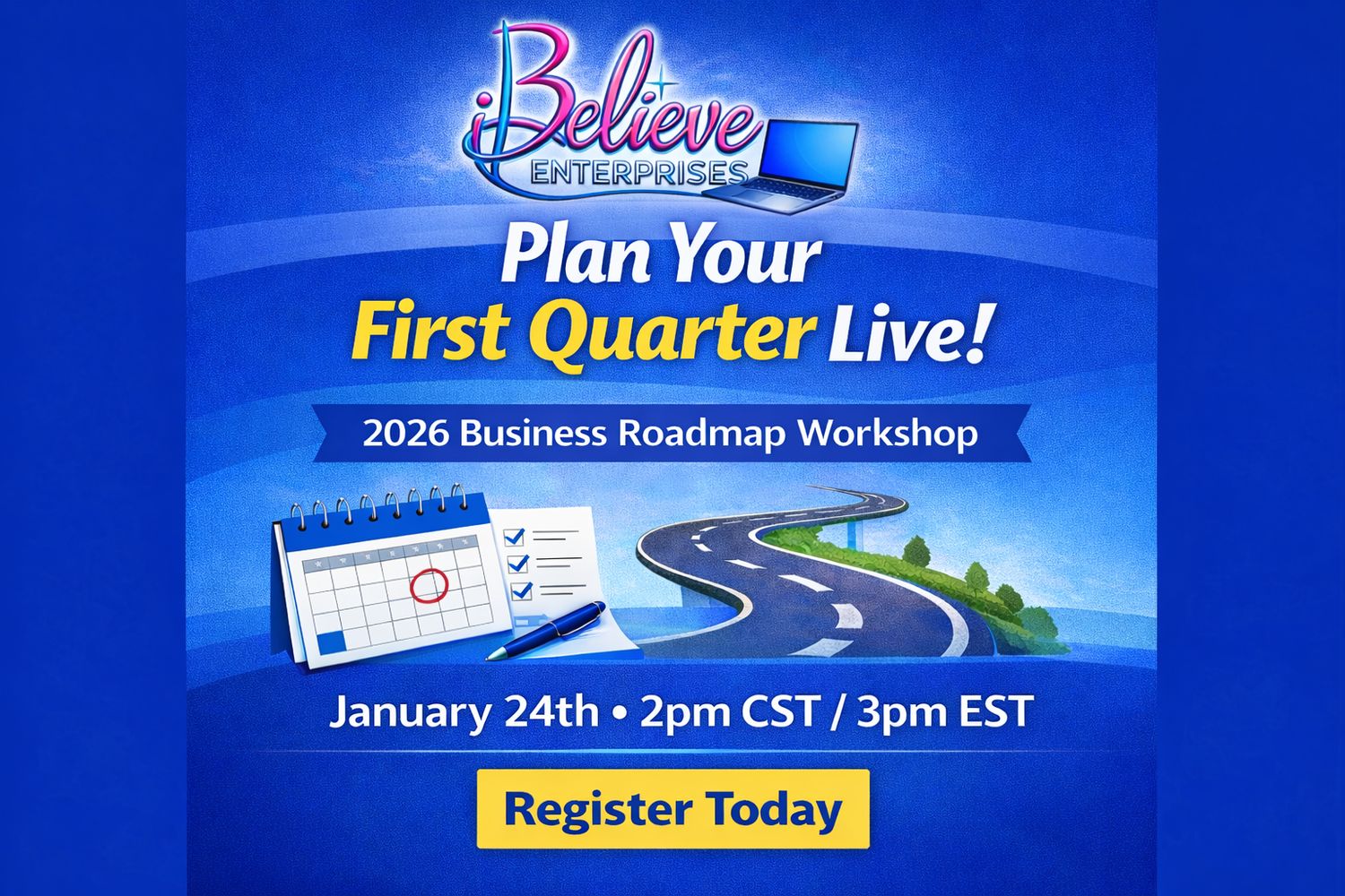 2026 Business Roadmap Workshop: Plan Your Q1 Live