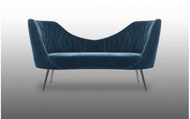 MINX WINGED LOVESEAT