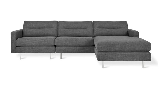 LOGAN BI-SECTIONAL (STAINLESS BASE)