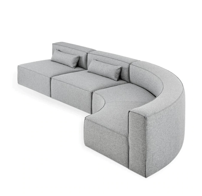 MIX MODULAR 3-PC ARC SECTIONAL