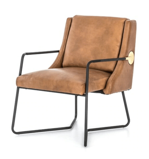 LOWELL CHAIR-PATINA COPPER