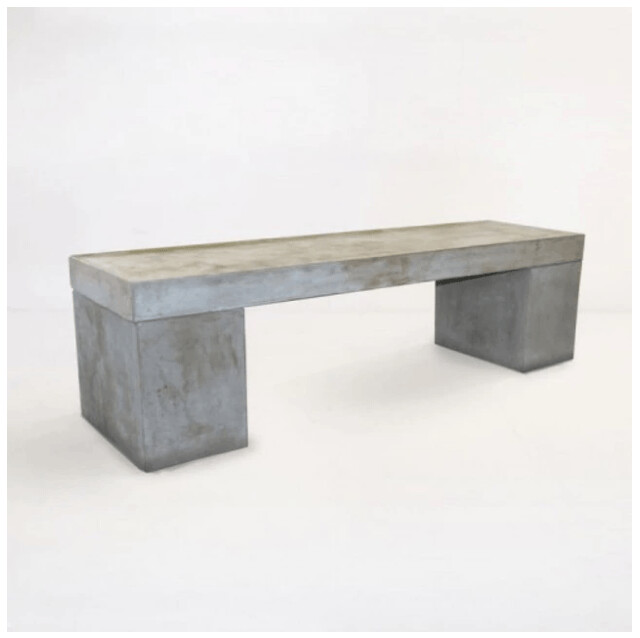 MODERN CONCRETE BENCH