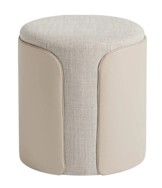 CAMILLE ROUND OTTOMAN