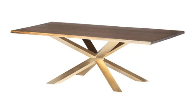 SEATTLE GOLD DINING TABLE