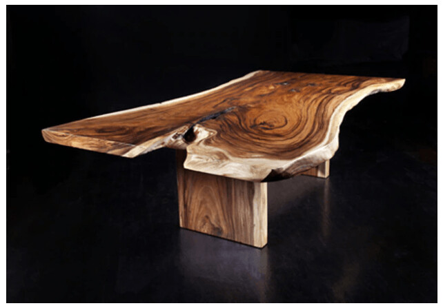CHAMACHA WOOD DINING TABLE
