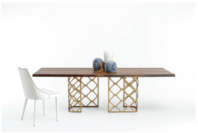 MAJESTY SOLID WOOD DINING TABLE