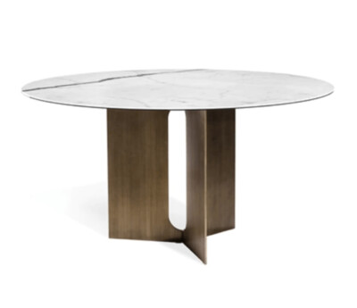 POPE BRONZE DINING TABLE