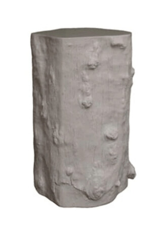 ORGANZA LOG STOOL - LARGE