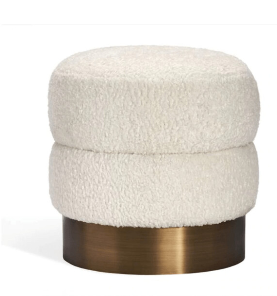 CHILEA STOOL - BOUCLE/ BRONZE