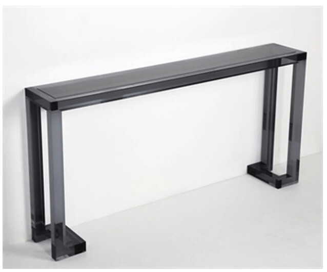 GARDNER SMOKE CONSOLE TABLE