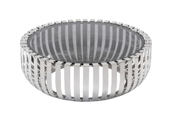 CHROME COCKTAIL TABLE