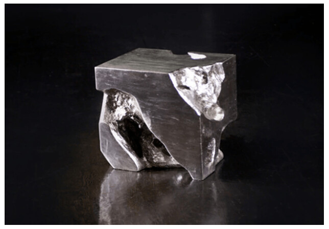 SILVER LEAF ORGANIC CUBE