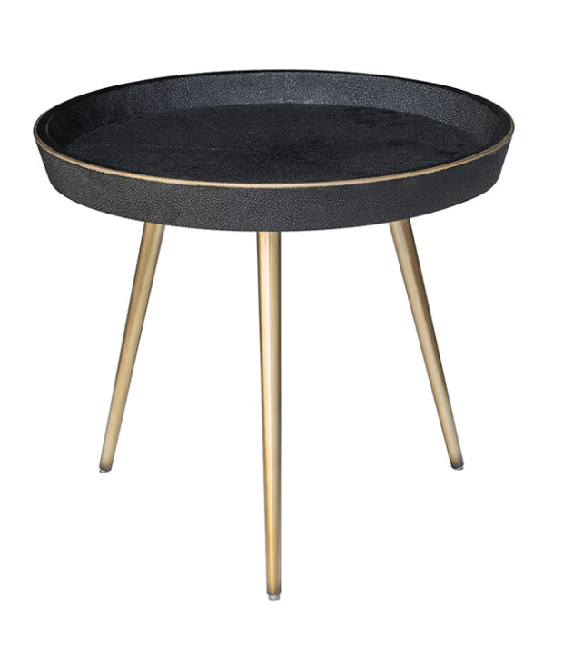 ASHIA SHAGREEN SIDE TABLE