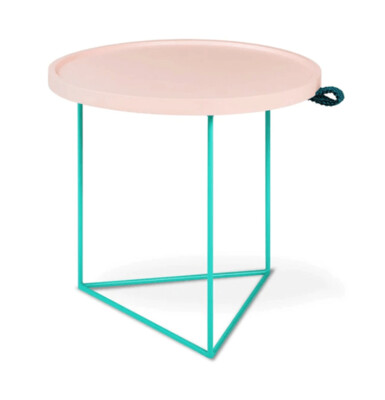 GUS* X LUUM PORTER END TABLE - HEMATITE