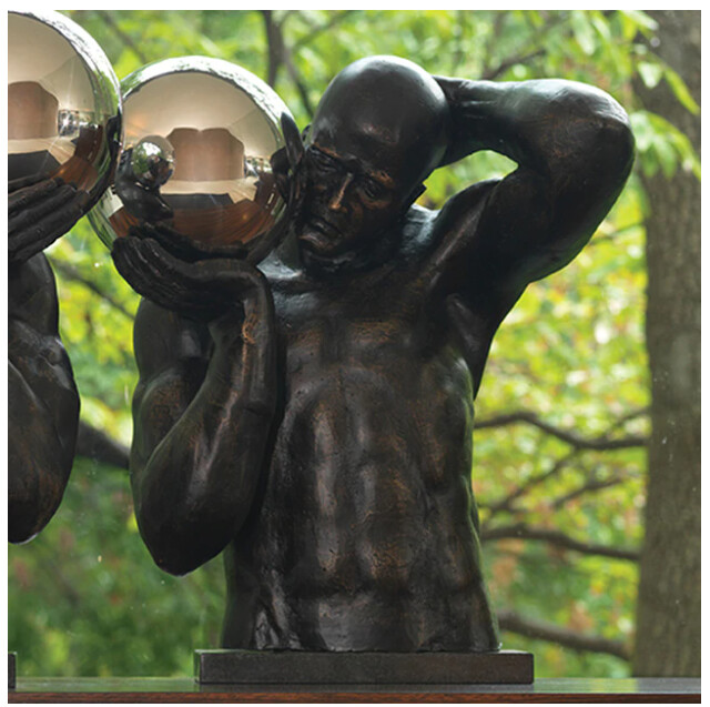 SHOT PUT SCULPTURE