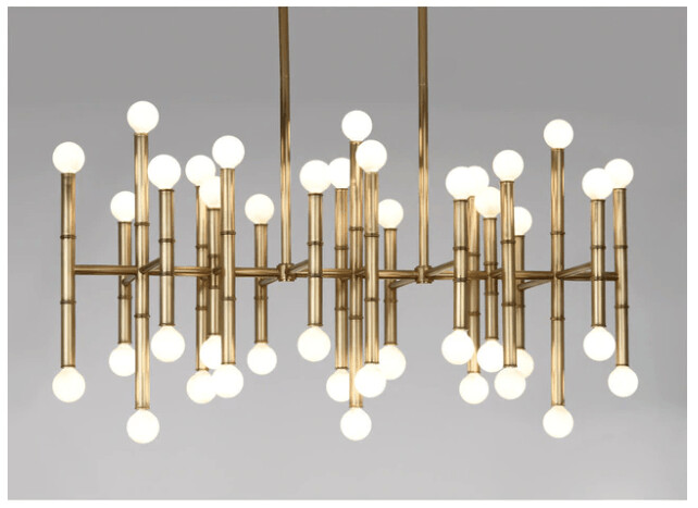 MEURICE RECTANGULAR CHANDILIER