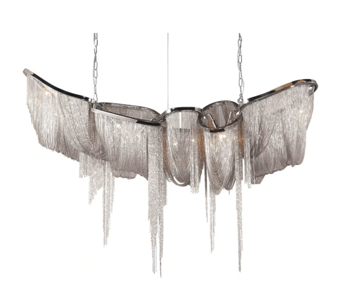 DRIP DROP LUXI STEEL CHANDILER