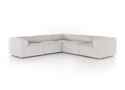 COLLINS 5 PC SECTIONAL-GIBSON WHEAT