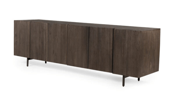 SONNY MEDIA CONSOLE-TOASTED WHITE CEDAR