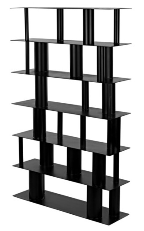 BLACK BOOKCASE
