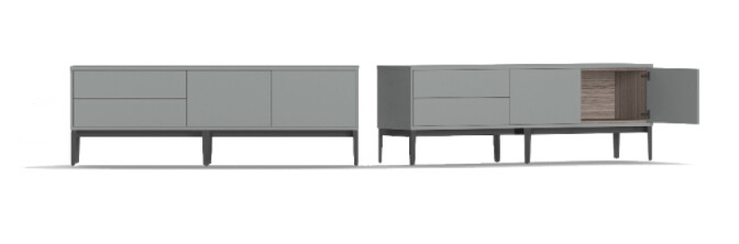 PIXEL MEDIA CABINET